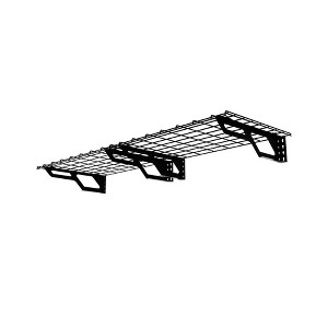 Atlas Shelving 2pk 2'x3' Wall Shelf Garage Storage Rack 400 lbs Hammertone Finish - 1 of 4