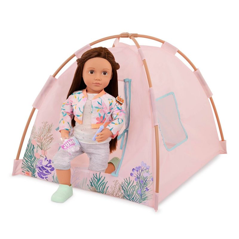 Our Generation Camping Nights Tent &#38; Accessories Set for 18&#39;&#39; Dolls, 4 of 6