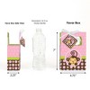 Big Dot of Happiness Pink Monkey Girl - Baby Shower or Birthday Party Favor Boxes - Set of 12 - 2 of 4