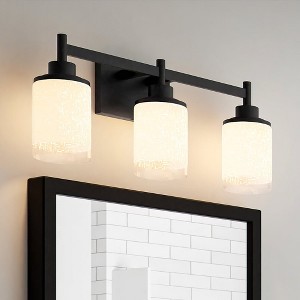 Urban Ambiance Luxury New Traditional Bath Light,  9''H x 22''W,  Oil Rubbed Bronze Finish, ULB2160 - 1 of 4