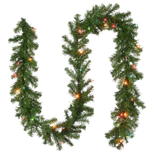 National Tree Company First Traditions Pre-lit Christmas Garland With Red  Ornaments And Berries, Warm White Led Lights, Battery Operated, 6 Ft :  Target