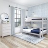 Plank+Beam Solid Wood Farmhouse Twin over Full Bunk Bed - 4 of 4