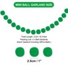 Unique Bargains Party Decorative Polyester Yarn Pom Pom Ball Garlands 3 Pcs - 2 of 4