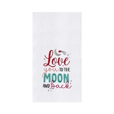 C&F Home Love You To The Moon and Back Valentine's Day Kitchen Towel