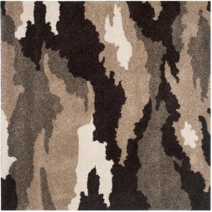 Florida Shag SG453 Power Loomed Area Rug  - Safavieh - 1 of 4