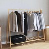 Clothes Rack with Shelves 41.7"x13.4"x40.2" - 3 of 4