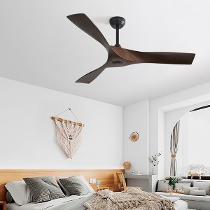 GDFStudio Brayer 52 Inch Modern Ceiling Fan With 3 ABS Blades - 1 of 4