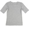maison Jules Womens Lettuce Edge Basic T-Shirt - 2 of 2