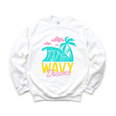 Simply Sage Market Women's Graphic Sweatshirt Wavy Dreams