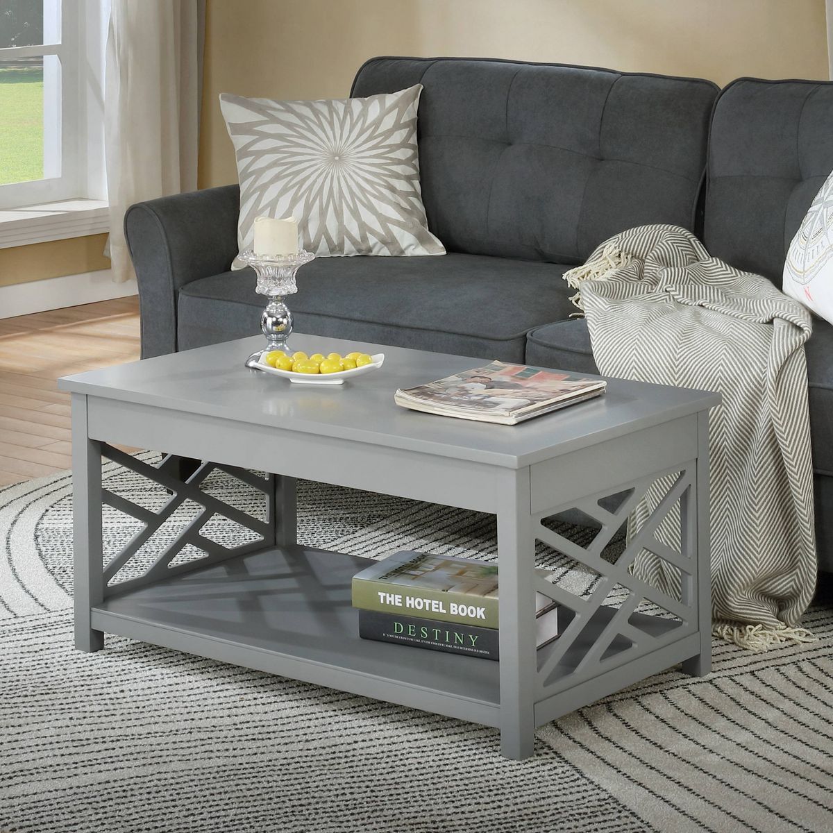 36" Middlebury Wood Coffee Table - Alaterre Furniture - thumbnail 8