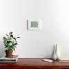 Deny Designs Alilscribble Abstract Greens Framed Art Print - 2 of 4