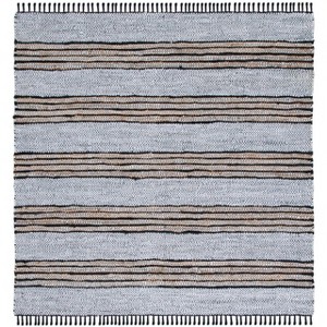 Vintage Leather W/ Fringes VTL601 Hand Woven Indoor Rugs - Safavieh - 1 of 4