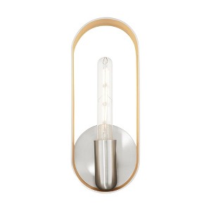 Livex Lighting Rave 1 - Light Wall Light in  Brushed Nickel - 1 of 1