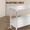 coucheta Stainless Steel Prep Table 48x24 Inch, Kitchen Work Table with Adjustable Undershelf, Heavy Duty & Rustproof for Restaurants, Bakeries - 4 of 4