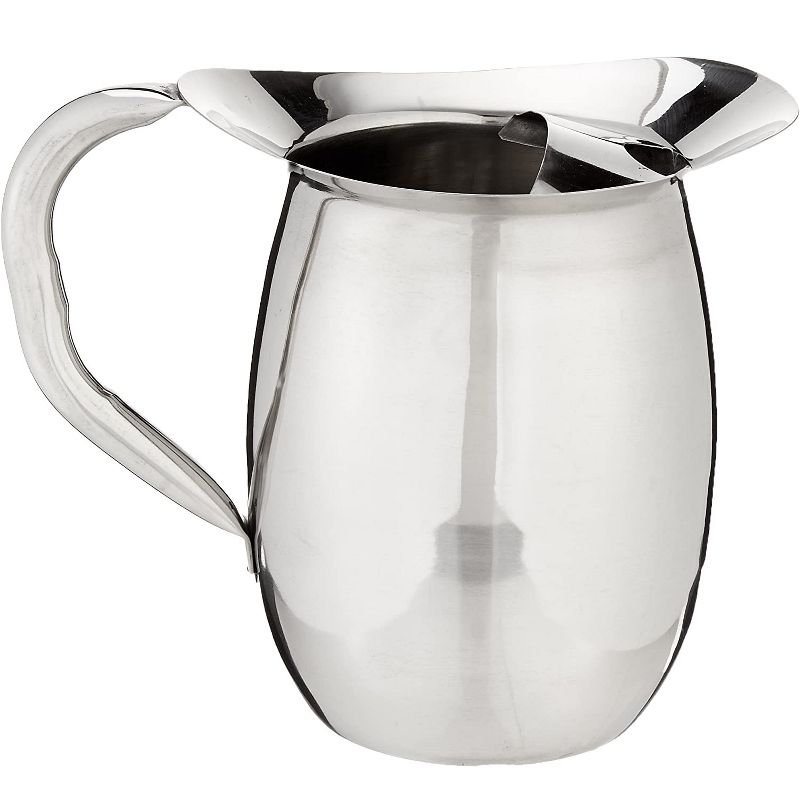 Winco Bell Pitcher, Stainless Steel, 2 Quart, 2 of 4