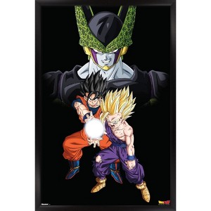 Trends International Dragon Ball Z: Cell Saga - Group Framed Wall Poster Prints - 1 of 4
