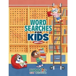 Word Search for Kids Ages 6-8 - (Woo! Jr. Kids Activities Books) Large Print by  Woo! Jr Kids Activities (Paperback)