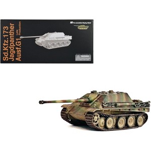 Germany Sd.Kfz.173 Jagdpanther Ausf.G1 Late Production Tank "sPz.Jg.Abt.560, Ardennes" 1944 1/72 Plastic Model by Dragon Models - 1 of 4