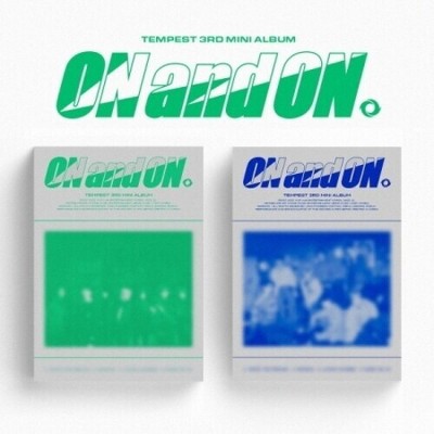 Tempest - On and On - incl. 96pg Photobook, Lyrics Paper, Postcard, Sticker, TPST Logo Sticker, 2 Photocards + Folded Poster (CD)