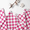 Bacati - Mix n Match Pink Large/Pin Dots Play Tent for Kids/Toddlers, 100% Cotton Percale Fabric Cover  - 2 of 4