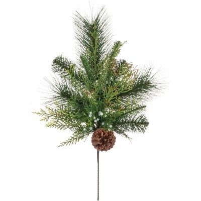 Sullivans Artificial Mixed Pine Spray 19"H Green