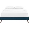 Modway Loryn Full Fabric Bed Frame with Round Splayed Legs - 2 of 4