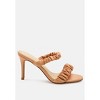 Qualie Ruched Strap Stiletto Sandals Women - 2 of 4