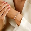 Ross-Simons Pink Opal Bead Bracelet in 18kt Gold Over Sterling - 2 of 4