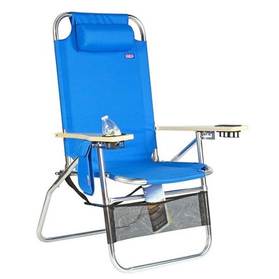 Copa Big Papa 4 Position Folding Aluminum Beach Lounge Chair