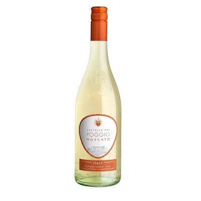 Castello Del Poggio Moscato White Wine - 750ml Bottle