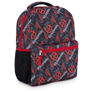 Marvel Comics Spiderman School Backpack - Avengers, Spiderman, Captain America, Hulk - Bookbag for Kids Boys Girls and Adults - Laptop and Lunchbox - 1 of 4