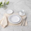 Noritake Satin Flourish 5-Piece Place Setting - 3 of 4