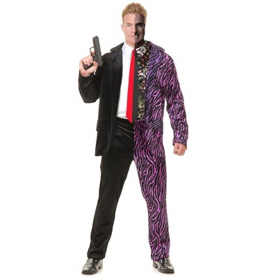 Charades Men's Split Personality Costume : Target