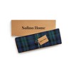 Solino Home Linen Plaid Square Placemats | Blackwatch Plaid - 4 of 4