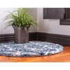 Unique Loom    Hygge Shag Trellis Area Rug - 3 of 4