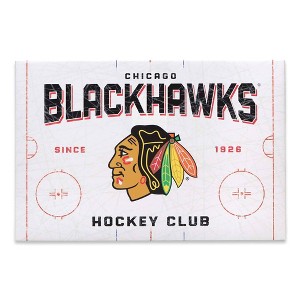 NHL Chicago Blackhawks Rink Canvas - 1 of 4