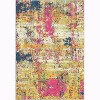 Modern Abstract Rug,  Area Rug, Washable Rug Soft Colorful Rug Modern Living Room Rug Non Slip Low Pile Indoor Floor Carpet - 3 of 4