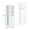 NicBex Bookcases for Living Room Modern 4-Shelf Home Bookcase Display Unit Bookshelf for Home Office, and Bedroom Storage - 4 of 4