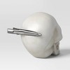 4pk Plastic Skull Clips Set Figurine - Hyde and EEK! Boutique™ Gray - 3 of 3