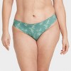 Women's Invisible Edge Laser Cut Cheeky Bikini Underwear - Auden™ - 4 of 4