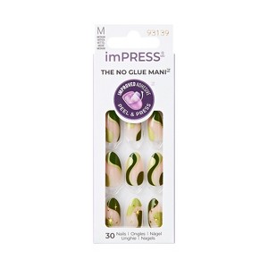 KISS Products imPRESS Fake Nails - Cardigan Weather - 33ct - 1 of 4