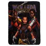 46" x 60" Black Panther Silk Touch Throw