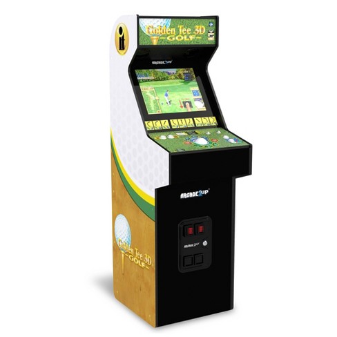 Arcade1up Golden Tee 3d 35th Anniversary Deluxe Arcade Machine : Target