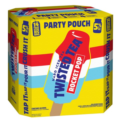 Twisted Tea Rocket Pop Party Pouch - 5l Pouch : Target