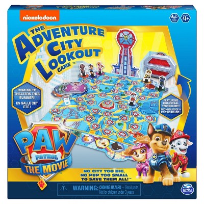 PAW Patrol: The Movie Adventure City Lookout Board Game