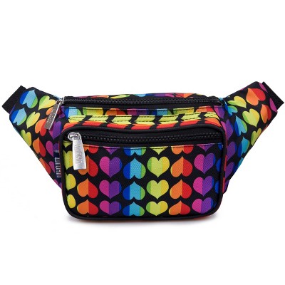 Wildkin Rainbow Hearts Fanny Pack