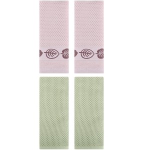 REGALWOVEN 4 Pcs Waffle Soft Absorbent Cotton Hand Towel - 1 of 4