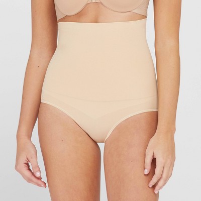 Details about   Spanx Womens Shaping Sheers High Waist Size D Beige Sand NEW 