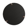 Kate and Laurel Rovin Drink Table Wood and Metal, 9x9x22, Black - 4 of 4