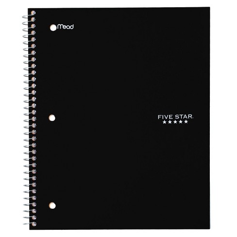 Five Star 1 Subject Wide Ruled Solid Spiral Notebook (Colors May Vary) - image 1 of 4